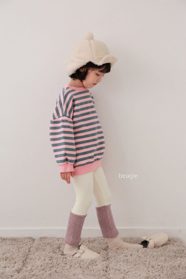BEAGLE - Korean Children Fashion - #Kfashion4kids - Jelly Stripes Sweatshirt - 9