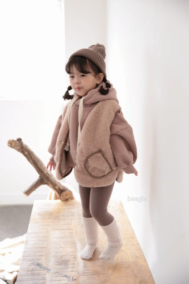 BEAGLE - Korean Children Fashion - #Kfashion4kids - Cookies Hoody Sweatshirt - 2