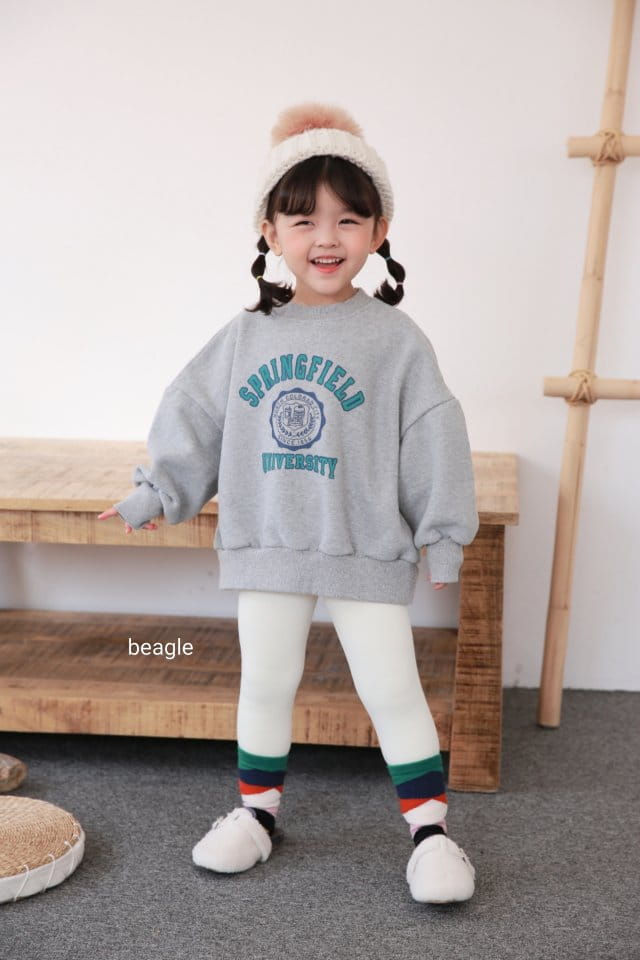 BEAGLE - Korean Children Fashion - #Kfashion4kids - Spring Field Paint Sweatshirt - 10