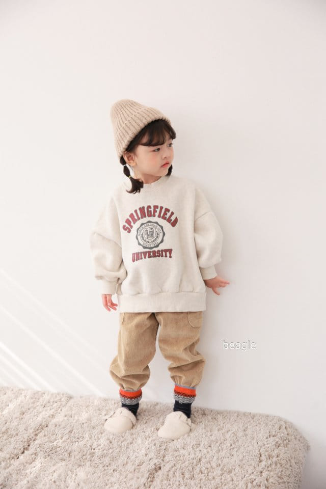 BEAGLE - Korean Children Fashion - #Kfashion4kids - Spring Field Paint Sweatshirt - 12
