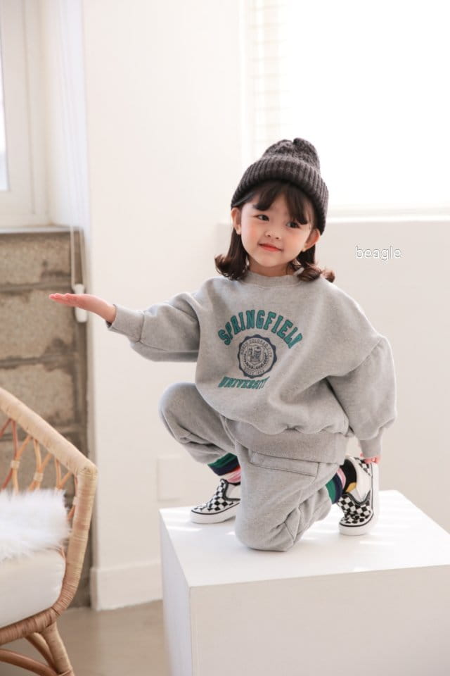 BEAGLE - Korean Children Fashion - #Kfashion4kids - Spring Field Paint Sweatshirt - 4