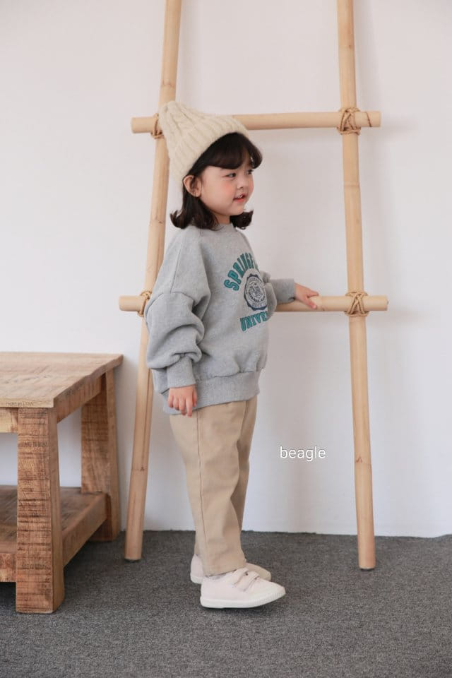 BEAGLE - Korean Children Fashion - #Kfashion4kids - Spring Field Paint Sweatshirt - 5
