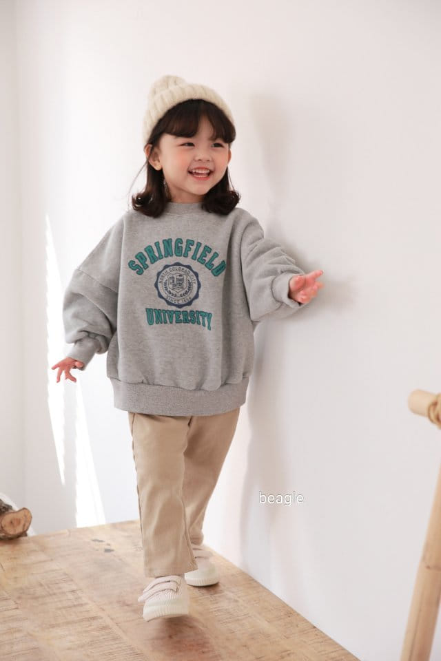 BEAGLE - Korean Children Fashion - #Kfashion4kids - Spring Field Paint Sweatshirt - 7