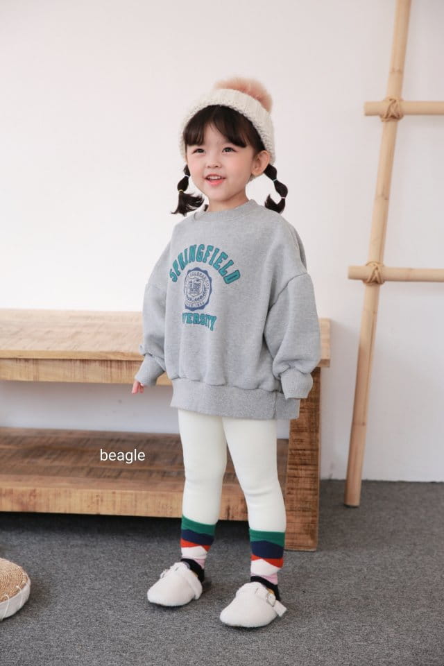 BEAGLE - Korean Children Fashion - #Kfashion4kids - Spring Field Paint Sweatshirt - 8