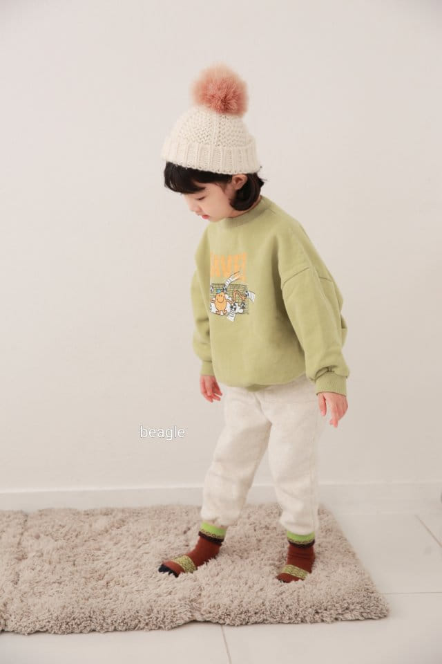BEAGLE - Korean Children Fashion - #Kfashion4kids - Save Painting Sweatshirt