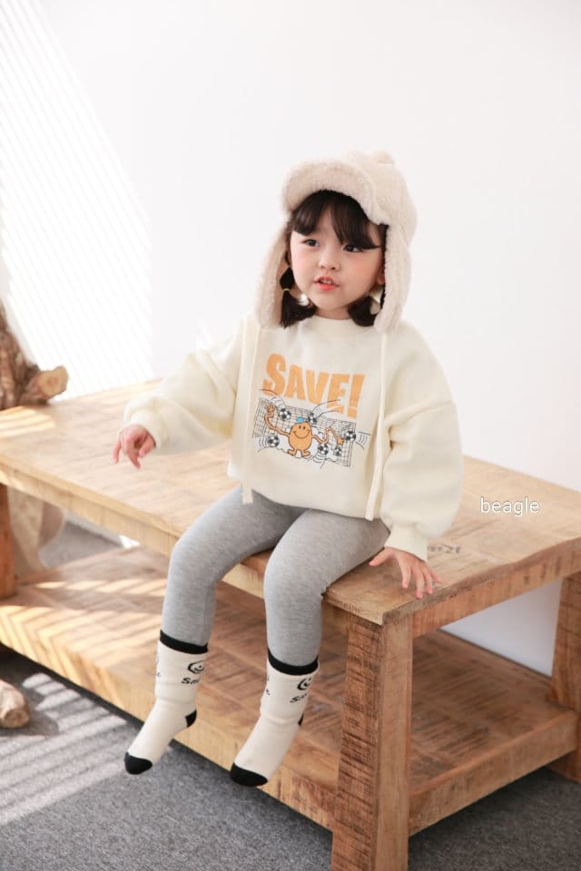 BEAGLE - Korean Children Fashion - #Kfashion4kids - Save Painting Sweatshirt - 11
