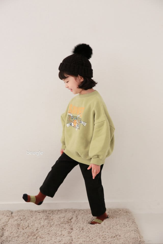 BEAGLE - Korean Children Fashion - #Kfashion4kids - Save Painting Sweatshirt - 2