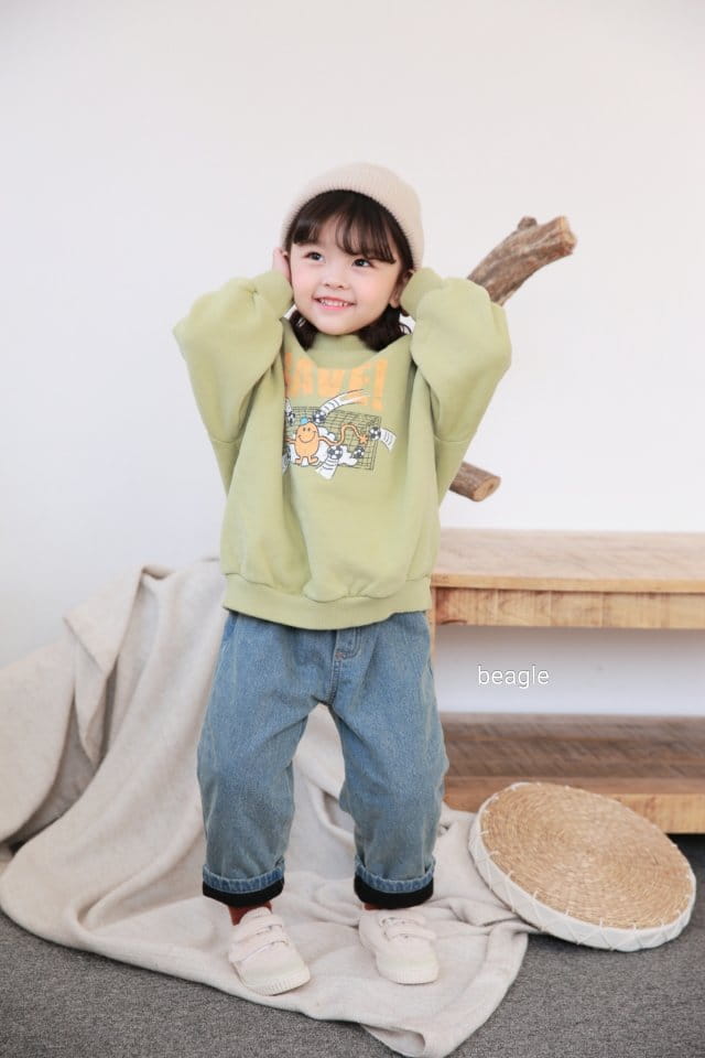 BEAGLE - Korean Children Fashion - #Kfashion4kids - Save Painting Sweatshirt - 7