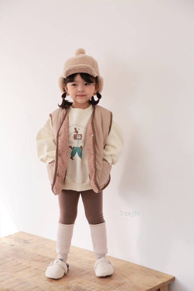 BEAGLE - Korean Children Fashion - #Kfashion4kids - Monkey Painting Sweatshirt - 12