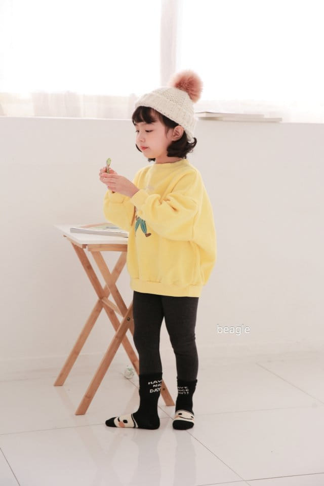 BEAGLE - Korean Children Fashion - #Kfashion4kids - Monkey Painting Sweatshirt - 2