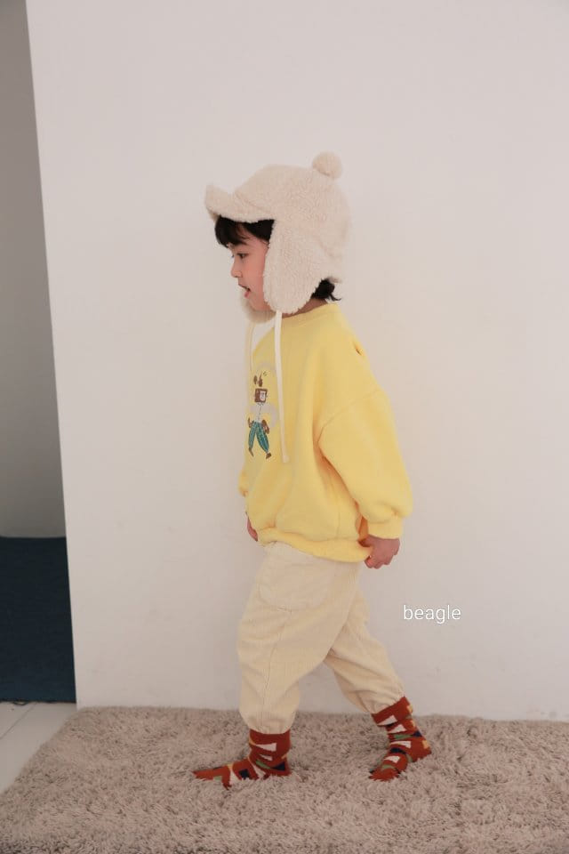 BEAGLE - Korean Children Fashion - #Kfashion4kids - Monkey Painting Sweatshirt - 4