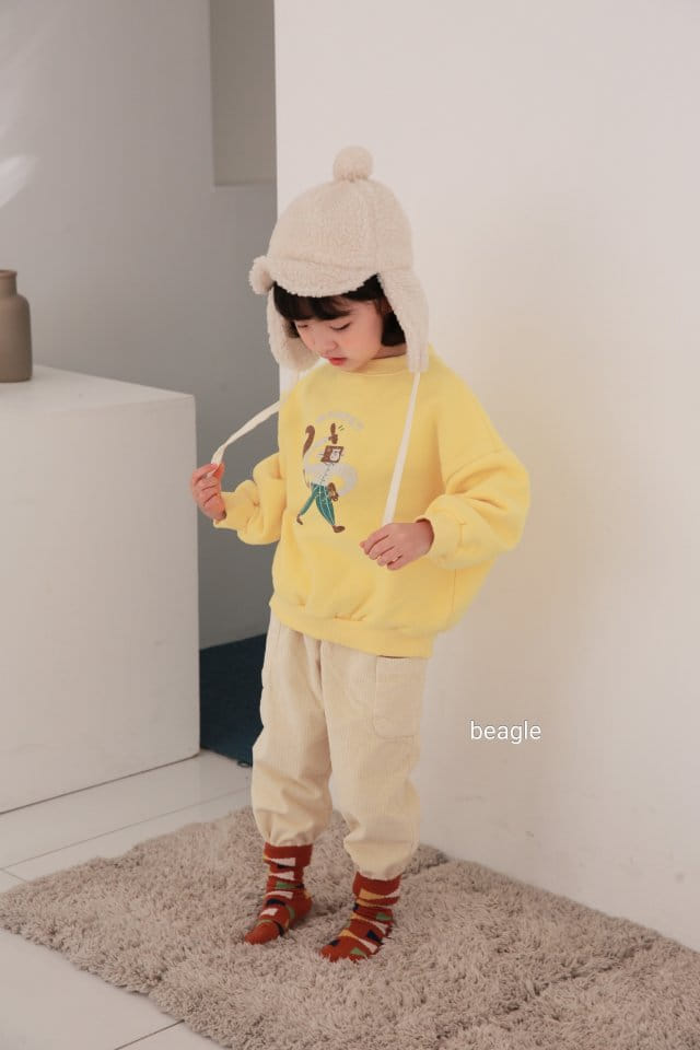 BEAGLE - Korean Children Fashion - #Kfashion4kids - Monkey Painting Sweatshirt - 5