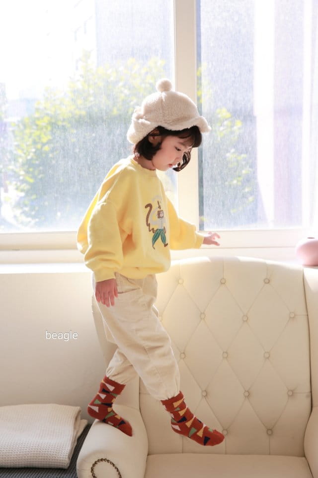 BEAGLE - Korean Children Fashion - #Kfashion4kids - Monkey Painting Sweatshirt - 6