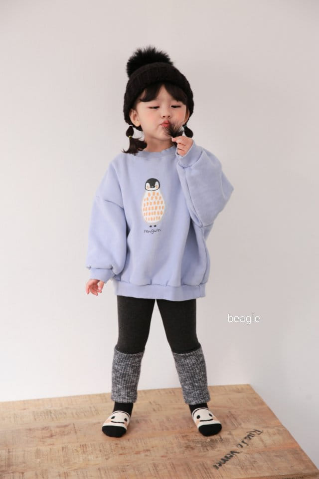 BEAGLE - Korean Children Fashion - #Kfashion4kids - Penguin Painting Sweatshirt - 11
