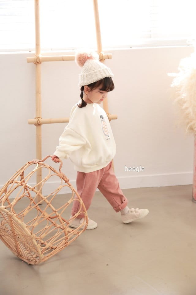 BEAGLE - Korean Children Fashion - #Kfashion4kids - Penguin Painting Sweatshirt - 6