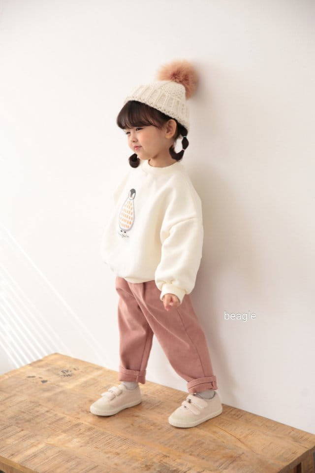 BEAGLE - Korean Children Fashion - #Kfashion4kids - Penguin Painting Sweatshirt - 7