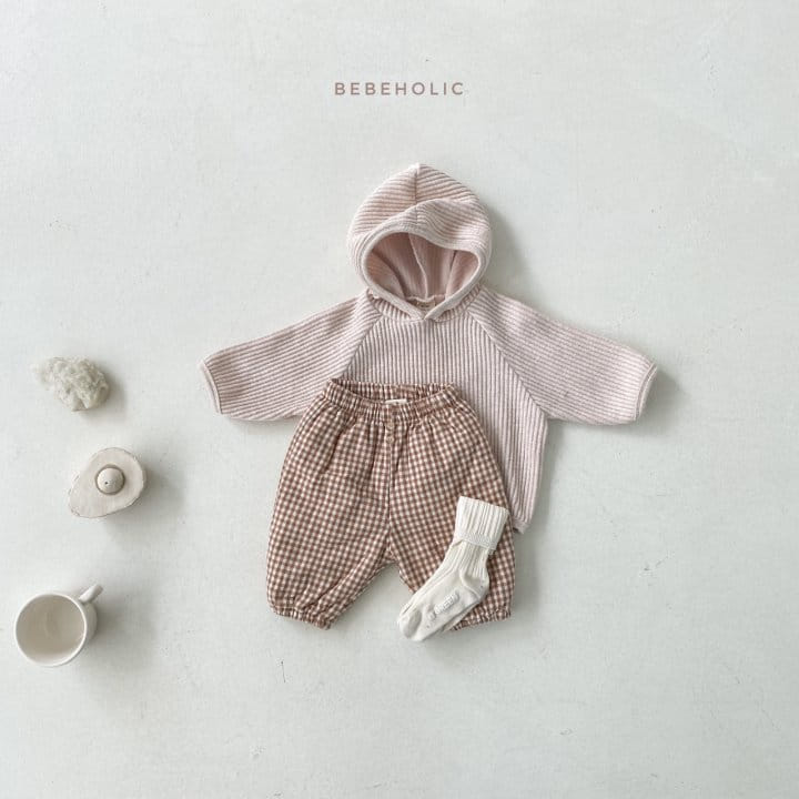 BEBE HOLIC - Korean Children Fashion - #Kfashion4kids - Check Bonding Pants