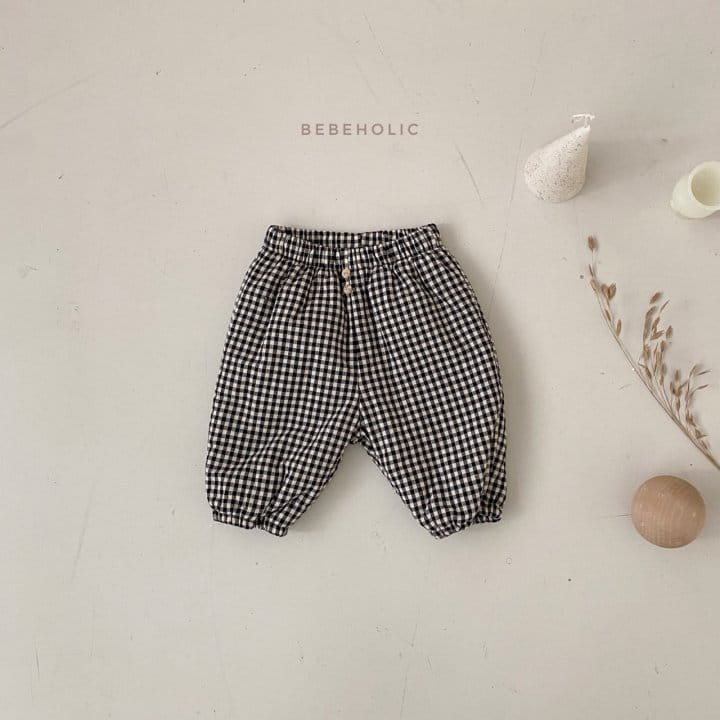 BEBE HOLIC - Korean Children Fashion - #Kfashion4kids - Check Bonding Pants - 10