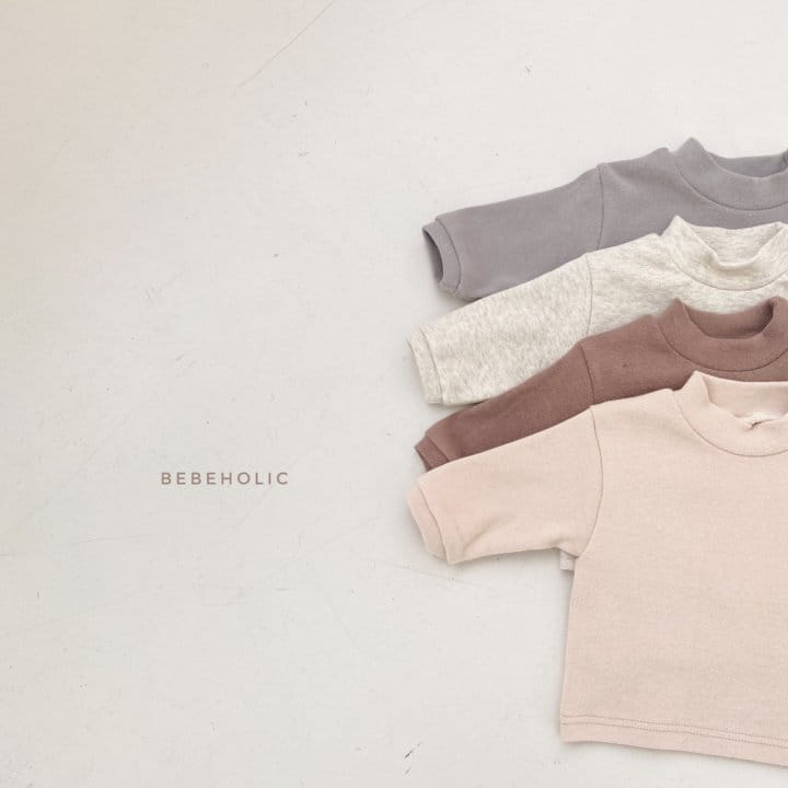 BEBE HOLIC - Korean Children Fashion - #Kfashion4kids - Latte Turtleneck Tee - 10