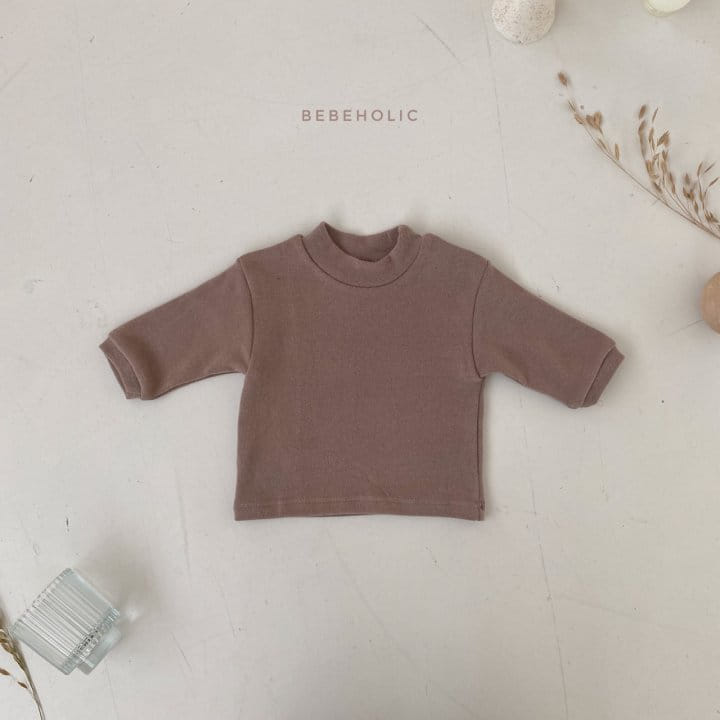 BEBE HOLIC - Korean Children Fashion - #Kfashion4kids - Latte Turtleneck Tee - 12