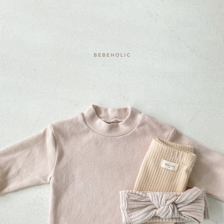 BEBE HOLIC - Korean Children Fashion - #Kfashion4kids - Latte Turtleneck Tee - 2