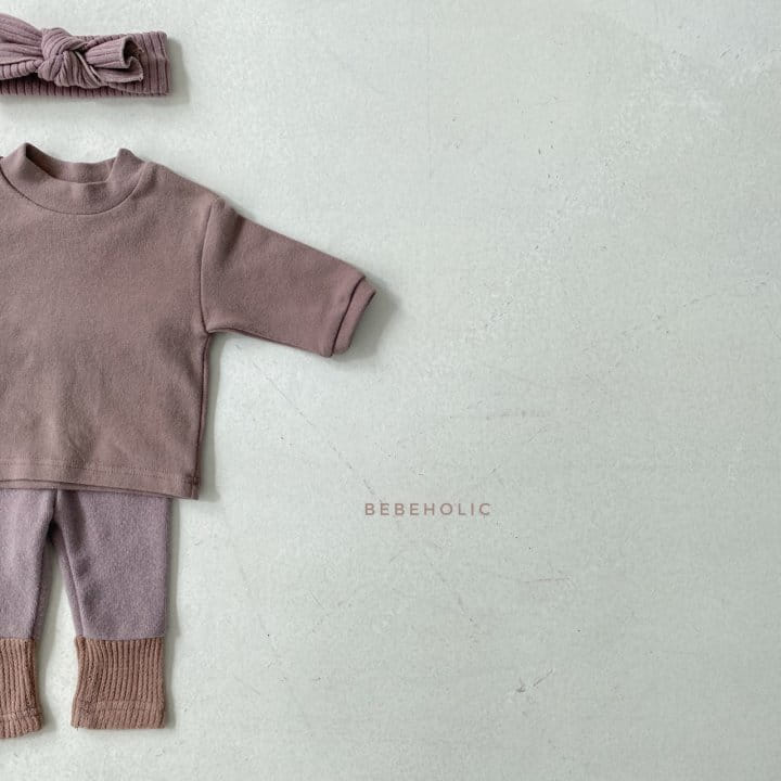 BEBE HOLIC - Korean Children Fashion - #Kfashion4kids - Latte Turtleneck Tee - 4