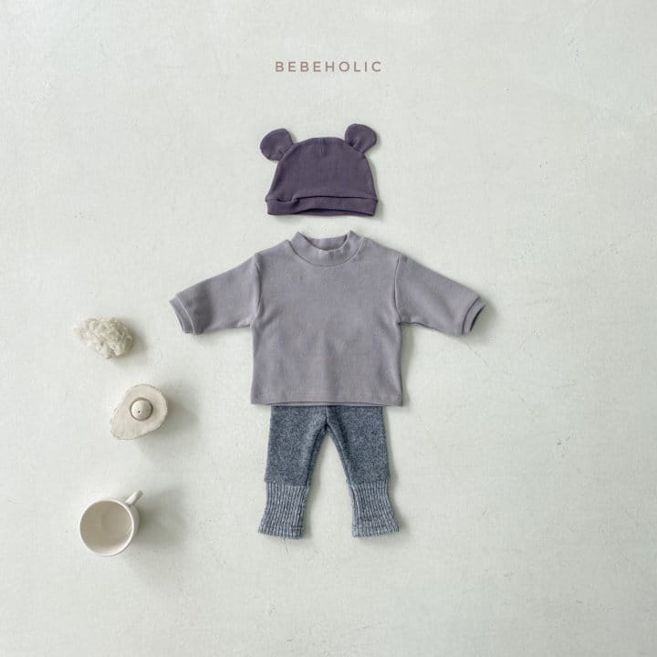 BEBE HOLIC - Korean Children Fashion - #Kfashion4kids - Latte Turtleneck Tee - 7