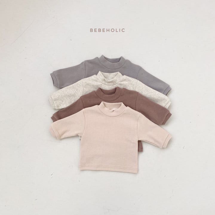 BEBE HOLIC - Korean Children Fashion - #Kfashion4kids - Latte Turtleneck Tee - 9