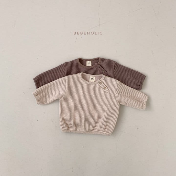BEBE HOLIC - Korean Children Fashion - #Kfashion4kids - Macaroon Knit Tee - 4