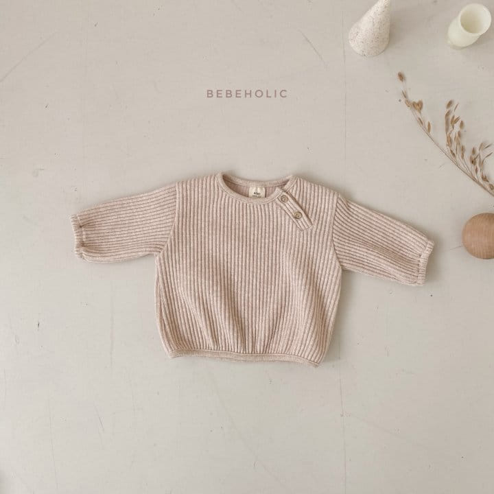 BEBE HOLIC - Korean Children Fashion - #Kfashion4kids - Macaroon Knit Tee - 6