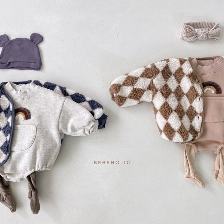 BEBE HOLIC - Korean Children Fashion - #Kfashion4kids - Rainbow Bodysuit