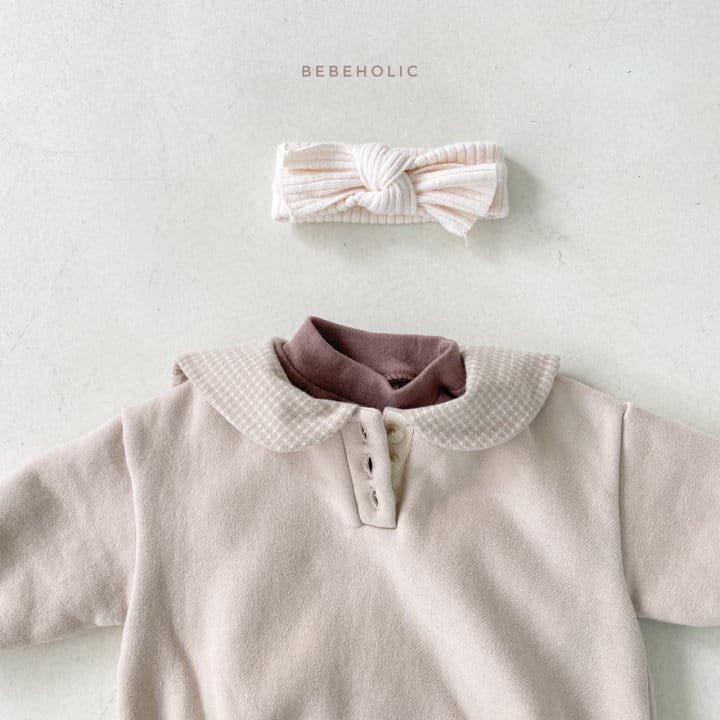 BEBE HOLIC - Korean Children Fashion - #Kfashion4kids - Popo Collar Bodysuit - 6