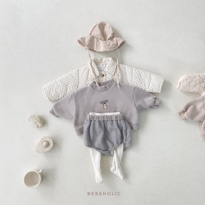 BEBE HOLIC - Korean Children Fashion - #Kfashion4kids - Koala Top Bottom Set - 2
