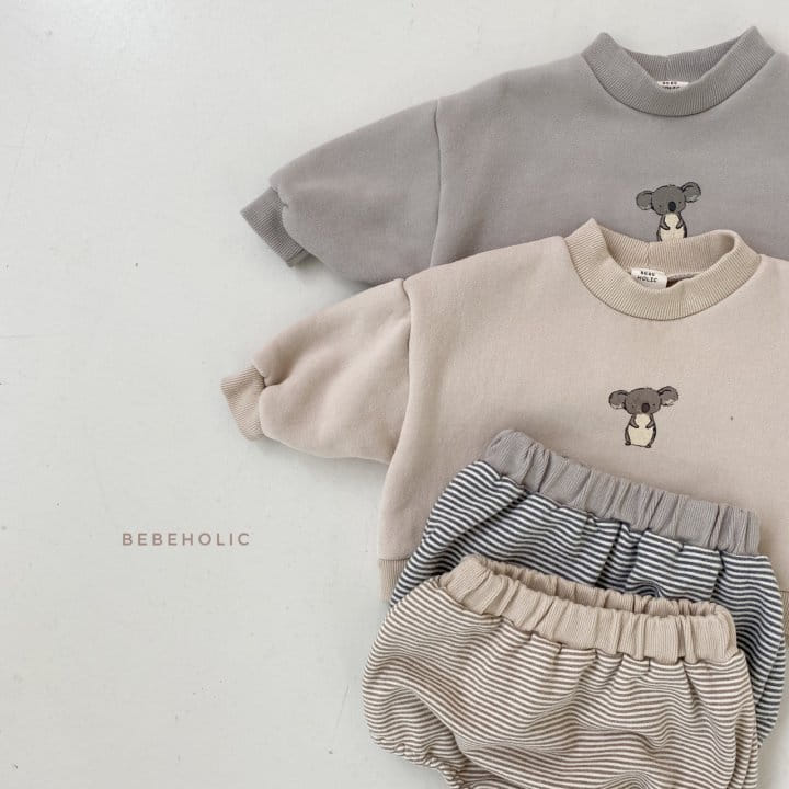 BEBE HOLIC - Korean Children Fashion - #Kfashion4kids - Koala Top Bottom Set - 8