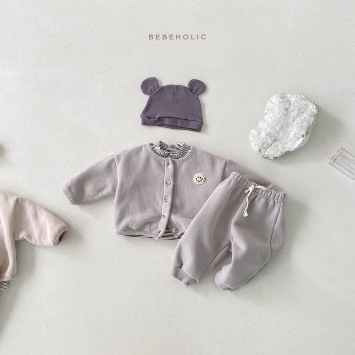 BEBE HOLIC - Korean Children Fashion - #Kfashion4kids - Smile Top Bottom Set - 3
