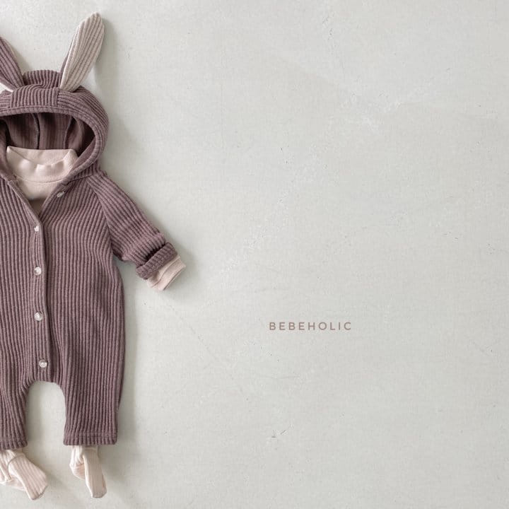 BEBE HOLIC - Korean Children Fashion - #Kfashion4kids - Pang Pang Rabbit Bodysuit - 5