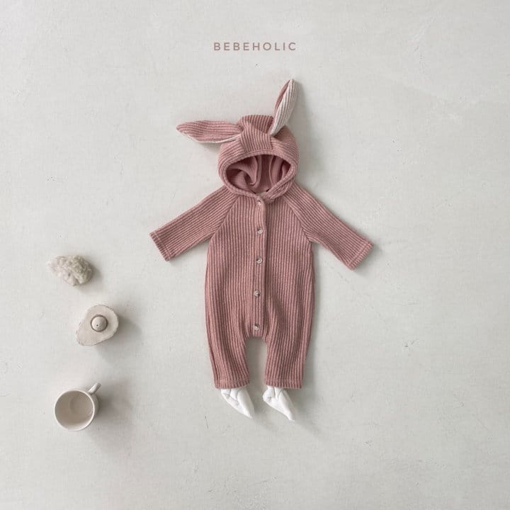 BEBE HOLIC - Korean Children Fashion - #Kfashion4kids - Pang Pang Rabbit Bodysuit - 6