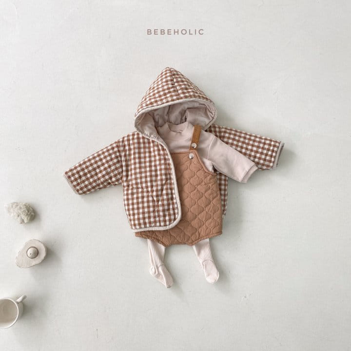 BEBE HOLIC - Korean Children Fashion - #Kfashion4kids - Ari Dungarees Bodysuit - 2