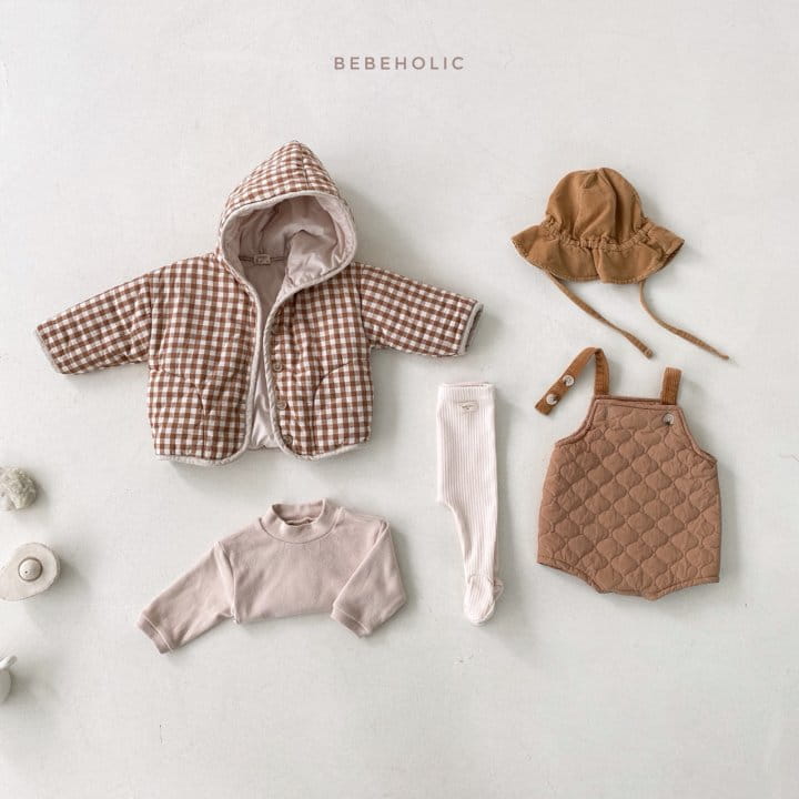 BEBE HOLIC - Korean Children Fashion - #Kfashion4kids - Ari Dungarees Bodysuit - 3