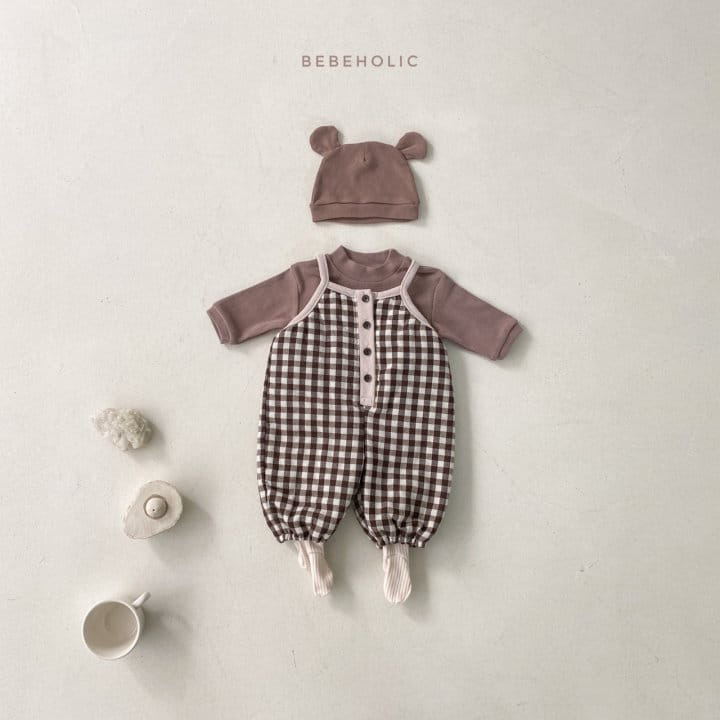 BEBE HOLIC - Korean Children Fashion - #Kfashion4kids - Checks Bodysuit