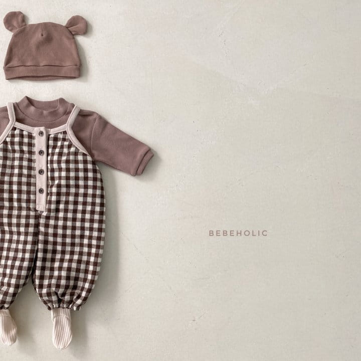 BEBE HOLIC - Korean Children Fashion - #Kfashion4kids - Checks Bodysuit - 2