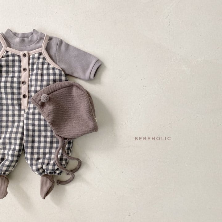BEBE HOLIC - Korean Children Fashion - #Kfashion4kids - Checks Bodysuit - 4