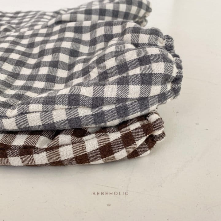 BEBE HOLIC - Korean Children Fashion - #Kfashion4kids - Checks Bodysuit - 8