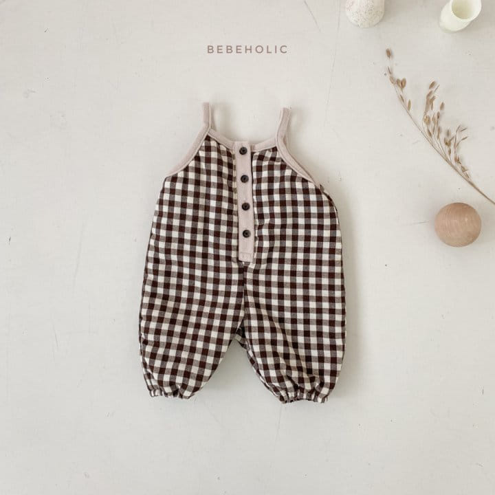 BEBE HOLIC - Korean Children Fashion - #Kfashion4kids - Checks Bodysuit - 9