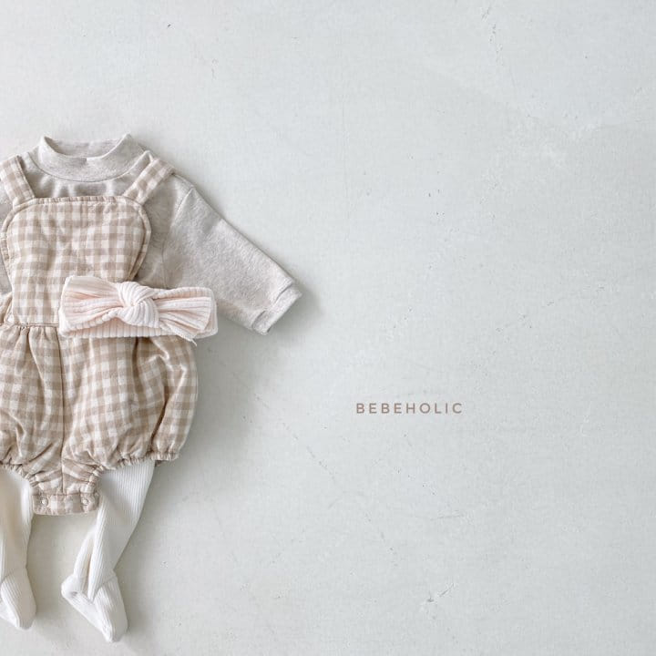 BEBE HOLIC - Korean Children Fashion - #Kfashion4kids - Milk Dungarees Bodysuit - 5