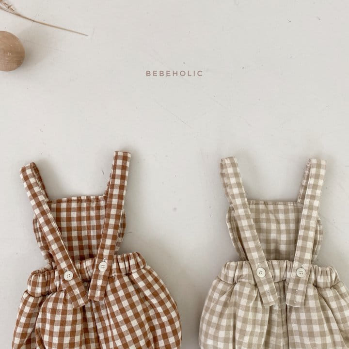 BEBE HOLIC - Korean Children Fashion - #Kfashion4kids - Milk Dungarees Bodysuit - 7