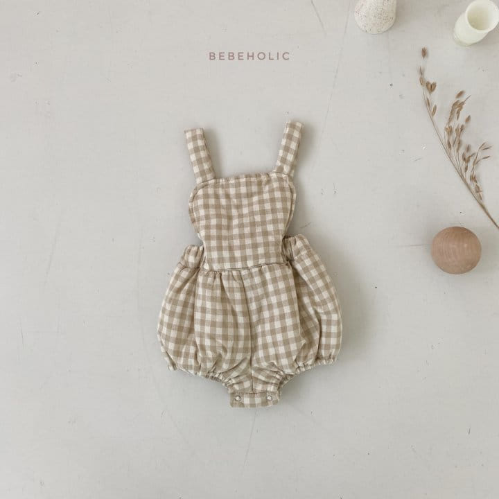 BEBE HOLIC - Korean Children Fashion - #Kfashion4kids - Milk Dungarees Bodysuit - 8