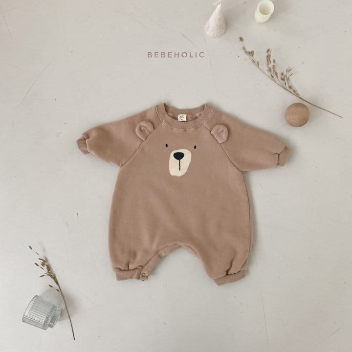 BEBE HOLIC - Korean Children Fashion - #Kfashion4kids - Raglan Bear Bodysuit - 10