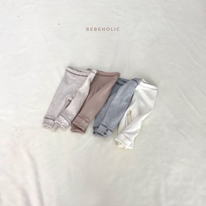 BEBE HOLIC - Korean Children Fashion - #Kfashion4kids - Stitch Button Leggings - 5