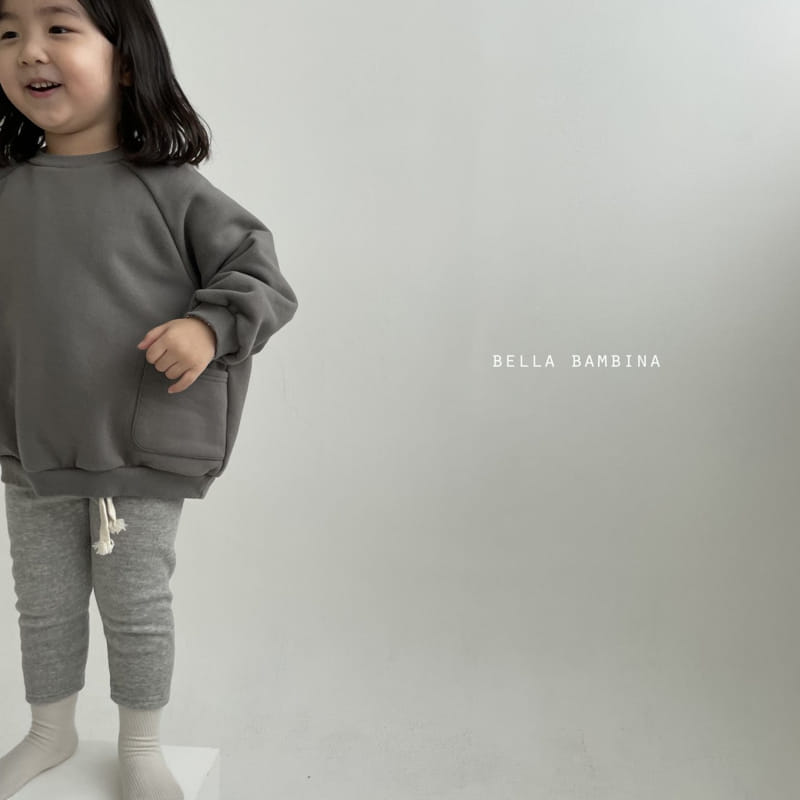 BELLA BAMBINA - Korean Children Fashion - #Kfashion4kids - Wadge Pocket Sweatshirt